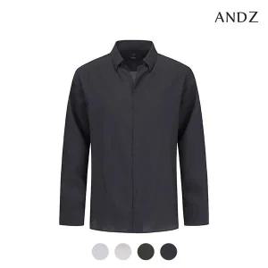 [앤드지] 모달 혼방 세미오버핏 풀오버 셔츠_BZC2WC1105