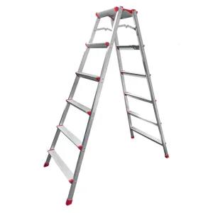 국산 광폭사다리 접이식 안전사다리 6단