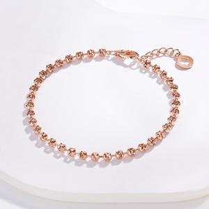 [골드팡] 14k/18k 제퍼컷팅볼 팔찌