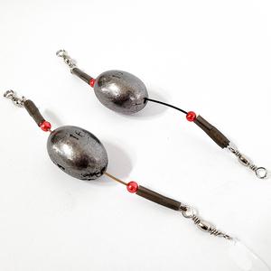 구멍치기 채비 바다 방파제 갯바위 계곡 낚시 볼락 우럭 묶음추 자작채비