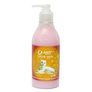 캣아트 고양이 겸용 샴푸 520g 피모세정 털엉킴 건조방지 린스겸용 피모를 부드럽게