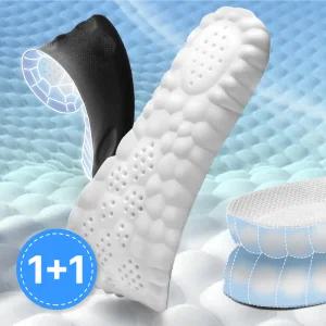 페이퍼플레인 족저근막염 아치 평발 기능성 쿠션 발편한 메모리폼 인솔 2개세트 PP1578