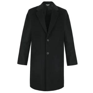 [레노마 옴므]레노마 울혼방 스탠다드핏 싱글 투버튼 코트 블랙 RLDIBH92A
