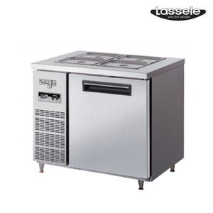 라셀르 직냉식 900 반찬냉장고 4구 1/2밧드 LMBD-910R 업소용