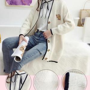 [BZ561I18_49]여성 간절기 가을 겨울 가디건 가디건코디