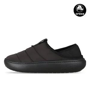 [크록스] 클래식 퍼스 모크 남자 여성 겨울 방한 패딩 슬리퍼 210706-060