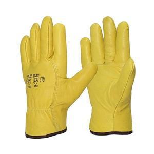 KE33LY 방한 알곤 용접 가죽 장갑 FREE사이즈 1켤레 바름