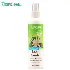 트로피클린 베이비파우더 디오더라이징 펫스프레이 236ml 펫향수 강아지 정전기방지