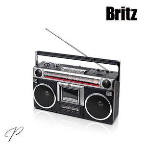 [브리츠] BZ-BBX1 블루투스 스피커 레트로 카세트 플레이어