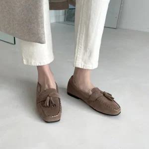 [롯데백화점]소보 벤보르 털안감 로퍼 1cm