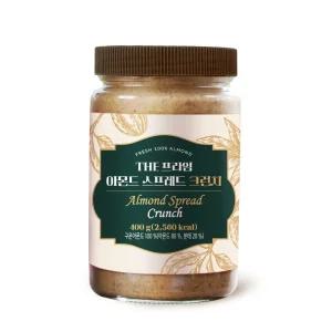 [26.02.06] 더프라임 아몬드스프레드 크런치 100%, 대용량 400g