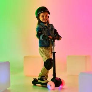 LED 메가샤인 어린이 킥보드 유아 초등학생 씽씽카