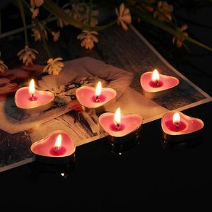 [KGPQTHIP_4A]캔들조이 티라이트 50p세트(퍼플) 무향 양초