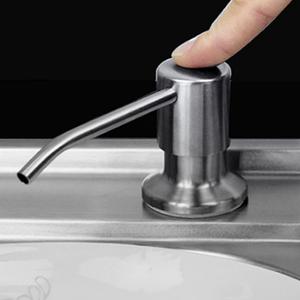 주방 씽크대 매립 세제통 펌프형 개수대 세제디스펜서