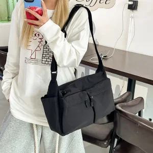 남녀공용 캐주얼 크로스백 대학생가방 데일리백 천가방 K1601 루카스