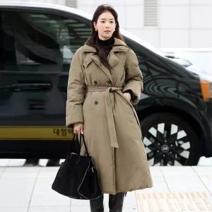 [온앤온](강남점)[정채연/기은세 착용] 트렌치 구스 다운 NEP5XHB11_93