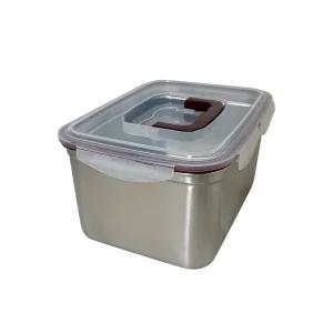 [삼성] 메탈 키퍼 투명 스탠 김치통 7L S-07M01 김치냉장고 전용 불투명커버뚜껑