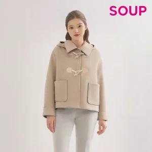 울 블렌드 핸드메이드 더플 숏 코트(SZAHC3C)