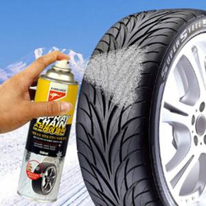 스프레이체인 윈터 겨울철 캉가루 눈길 타이어 스노우 스프레이 체인 사용법 효과