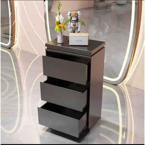 웨건 미용츄레이 서랍 트롤리 수납장 보관함 고급형 미용실 트레이 스텐 바버샵