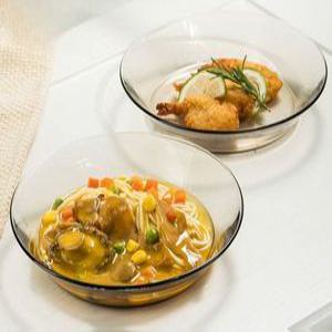 파스타볼 내열 유리 그릇 샐러드볼 세트 원형 접시