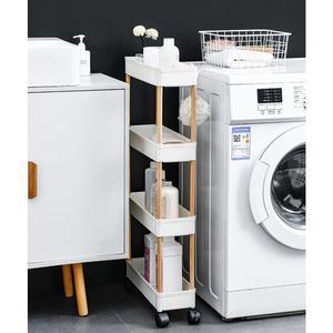 [IXHIV32J_4B]4단 이동식선반 수납 크롤리 /진열대