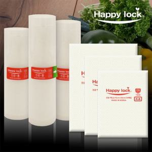 (무료배송+한국산) 해피락 진공포장지 시리즈 전자렌지팩 진공팩 압축팩/진