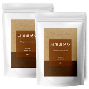 유리아 프리미엄 차가버섯 차 삼각티백 50T+50T