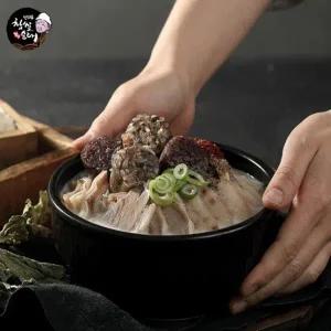 [신세계라이브쇼핑]신의주 찹쌀 순대국 600g x 3팩