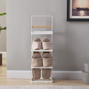 심플 우드 실내화 슬리퍼 걸이 거치대 정리대