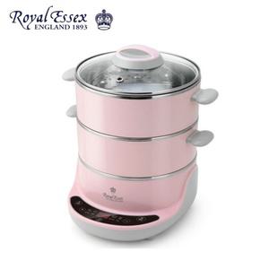 로얄에식스 ST-KS01 스팀쿠커 3단 전기 만능 계란 송편 떡 찜기 EG 전기찜기