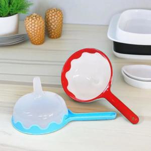 깔대기 깔때기 거름망 플라스틱 기름 오일 소분 여과기 호퍼 리필 손잡이 (대 3개)