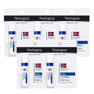뉴트로지나 데일리 립밤 4g X5개