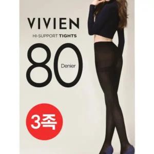 [비비안]80D 불투명 타이즈 TS0413 x3족_HDD