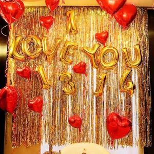 [HYIJ9H20_4B]파티수술커튼 파티커튼 은박커튼 파티용품