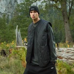 플루크 오버핏 퀼팅 베스트 FVT203