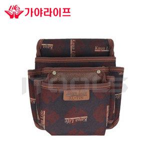 가야 원단 7구 다용도 못주머니 KL-77N 중소형 공구집