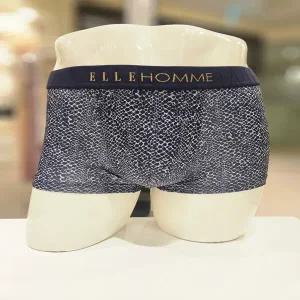 엘르이너웨어 블루 스네이크 남성 아웃밴드 드로즈 EDMDNB11 BU