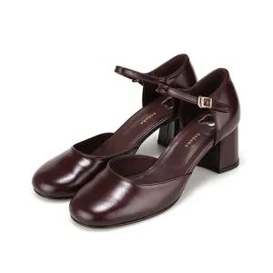 [갤러리아] 바바라 메리제인 오픈 펌프스 힐 BBH707WN