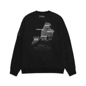 [내셔널지오그래픽]MW N223USW240 남성 시티익스플로어 아트웍 세미루즈핏 맨투맨 198