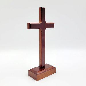 탁상용 소형 나무 십자가 기독교 천주교 성물 가톨릭 원목 벽걸이