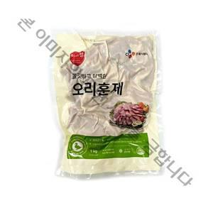 CJ 이츠웰 오리훈제슬라이스 1kg 2개 /냉장포장/