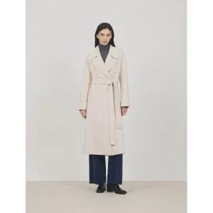 [롯데백화점]쥬크 캐시미어 블렌드 와이드카라 롱코트 (Z244MSG155)