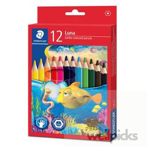 웰픽스 스테들러 루나 점보 139 색연필 12색 세트 전문가용색연필 부드러운색연필 고품질색연필
