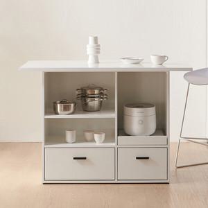 파로마 홈즈 유니 1200 홈바 식탁 테이블 서랍형 HCA227