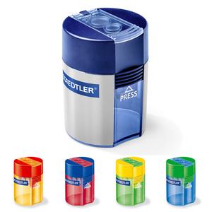 스테들러 연필깎이 512 2홀 색상랜덤 휴대용 연필