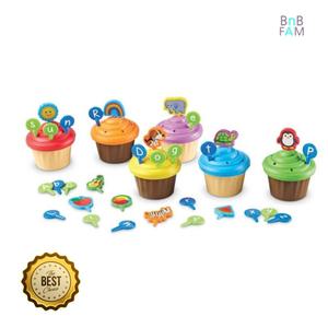 5세 알파벳 토핑 케이크꾸미기 영어교구 어린이집 알파벳학습 엄마표 공부