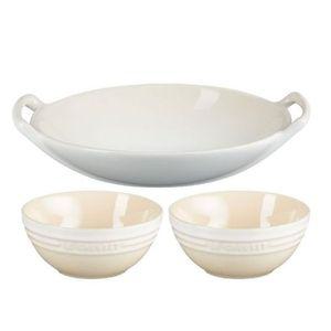 [갤러리아] [르크루제] 북유럽스톤웨어 웍 1P + 국그릇 2P