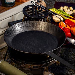 800도씨 캠핑 후라이팬 착탈식 손잡이 터틀팬 24cm