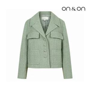 [온앤온][온앤온] 트위드 아웃포켓 자켓(MW2WJA47)